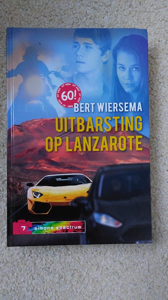 Uitbarsting op Lanzarote, Bert Wiersema, Boeken, Ophalen of Verzenden, Gelezen, Bert Wiersema