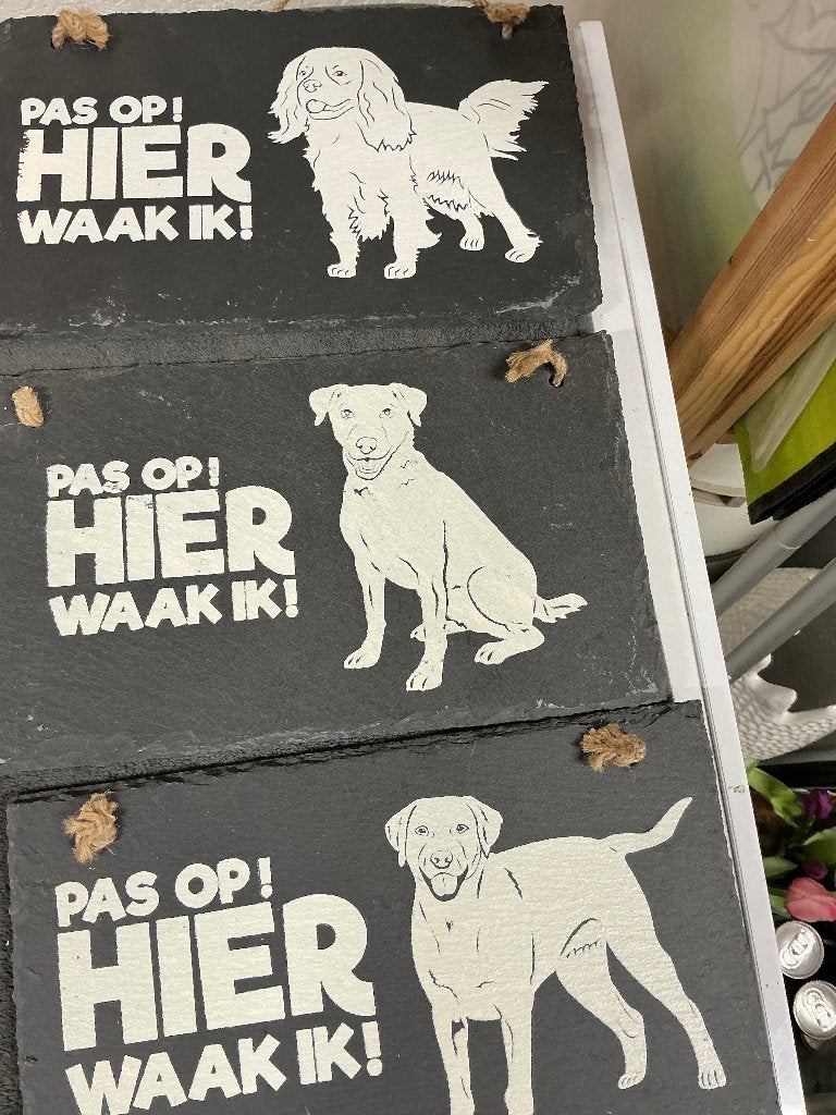 Partij leisteen borden met honden, Ophalen, Overige categorieën