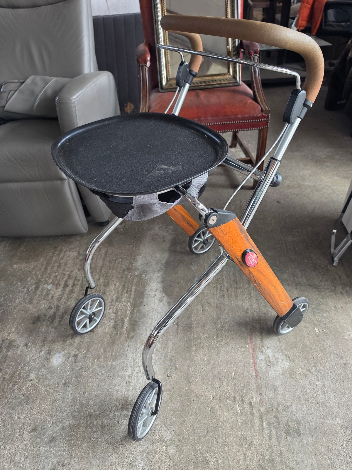 Rust care rollator, Ophalen, Zo goed als nieuw