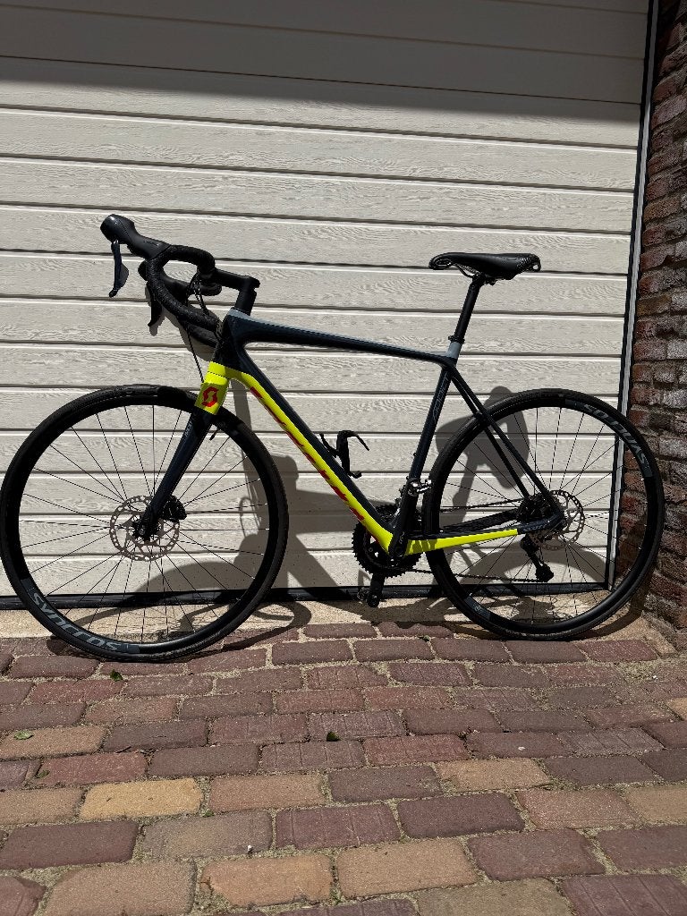 Scott Addict 30 gravelbik maat L, Heren, Zo goed als nieuw, Meer dan 20 versnellingen, Schijfrem