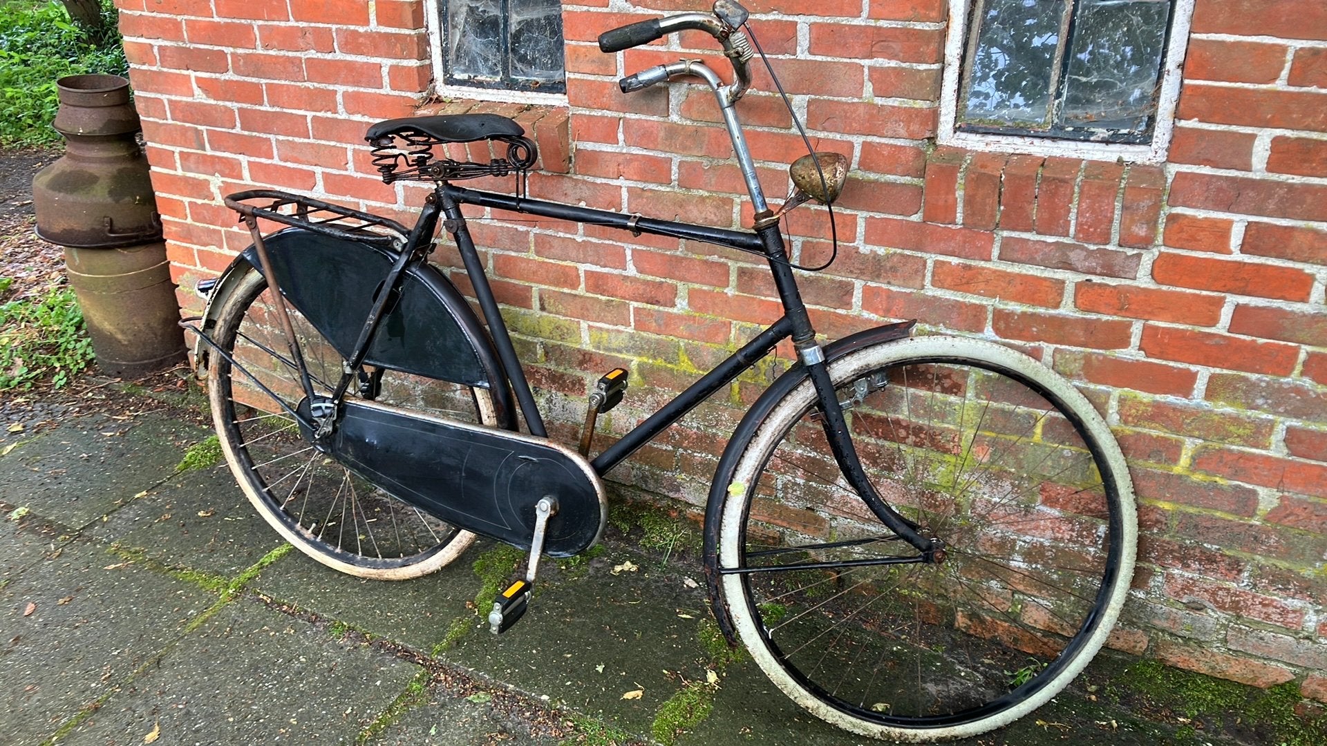 Gazelle herenfiets, jaren 50, 59 cm of meer, Ophalen, Terugtraprem, Jaren '50