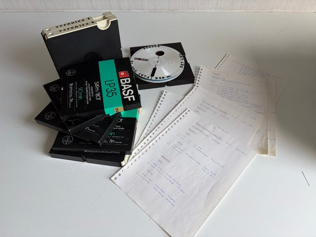 Veronica Banden 1974. Alles zelf opgenomen, Verzamelen, Muziek, Artiesten en Beroemdheden, Ophalen, Gebruikt, Overige typen