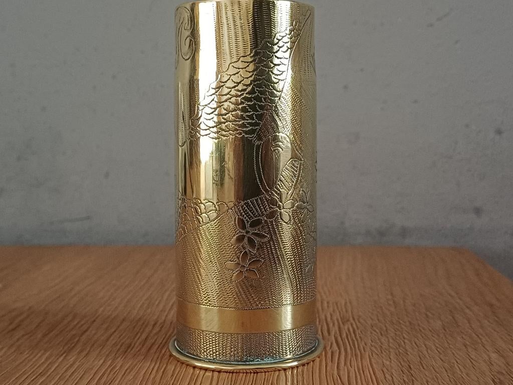Trench Art - Verdun 1-12-17, Ophalen of Verzenden, Landmacht, Duitsland