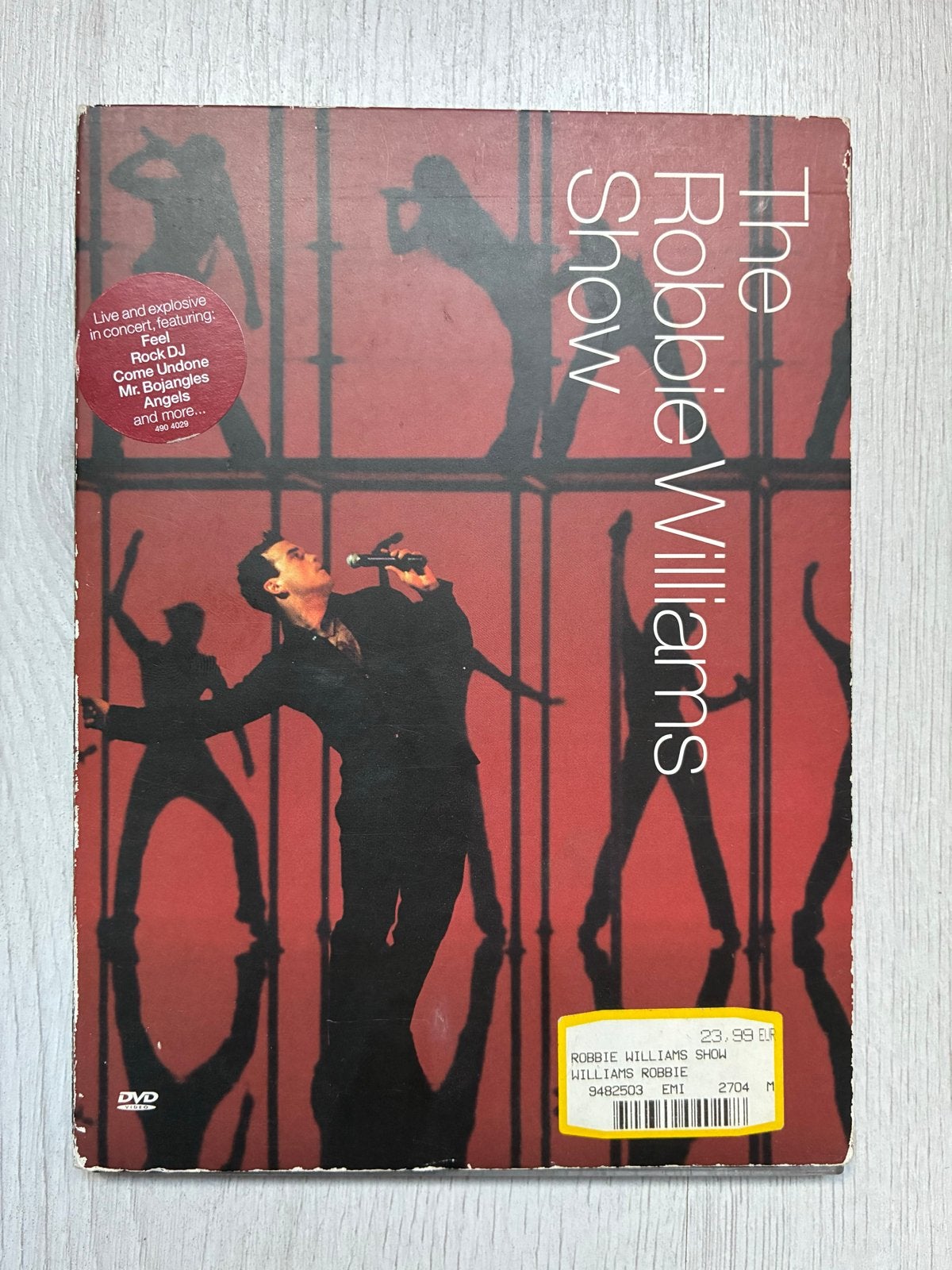 Robbie Williams The Robbie Williams Show DVD Concert, Alle leeftijden, Ophalen of Verzenden, Concert, Inclusief doosje