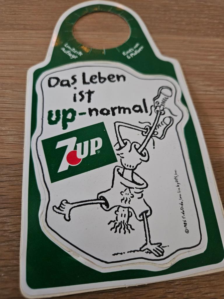 7 up sticker, Verzamelen, Ophalen of Verzenden, Zo goed als nieuw