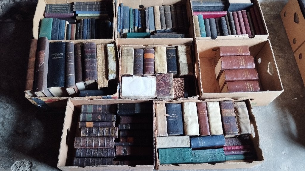 grote partij met 125 (!) antieke reformatorische boeken, Ophalen