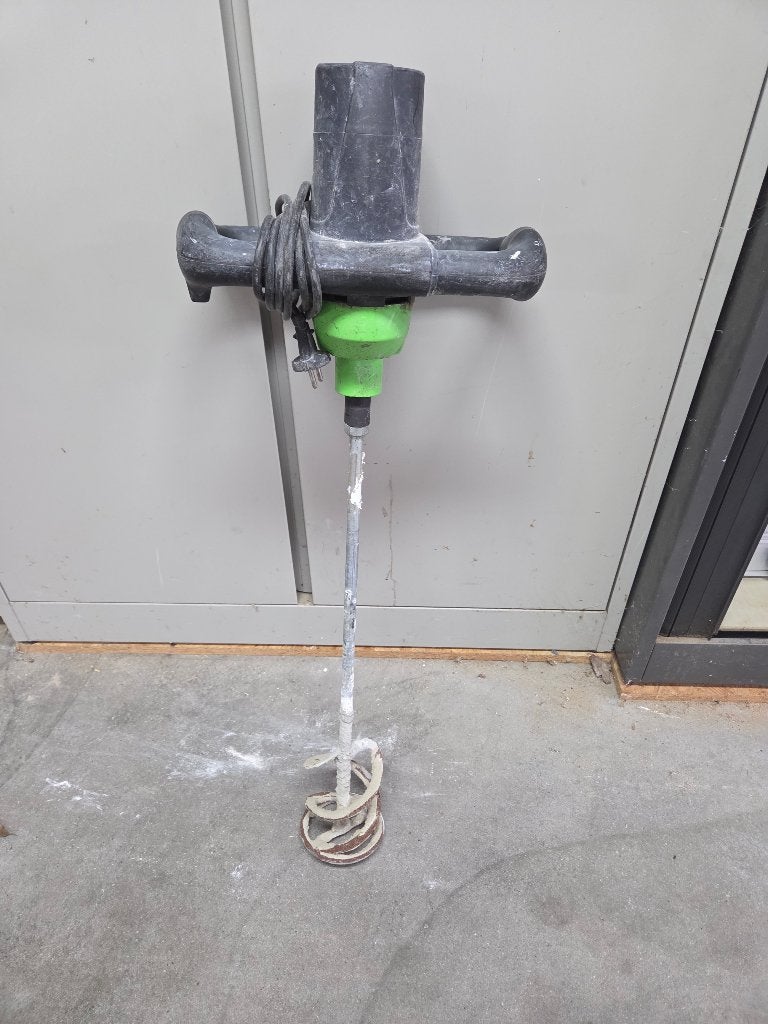 Beton mixer, Ophalen, Gebruikt