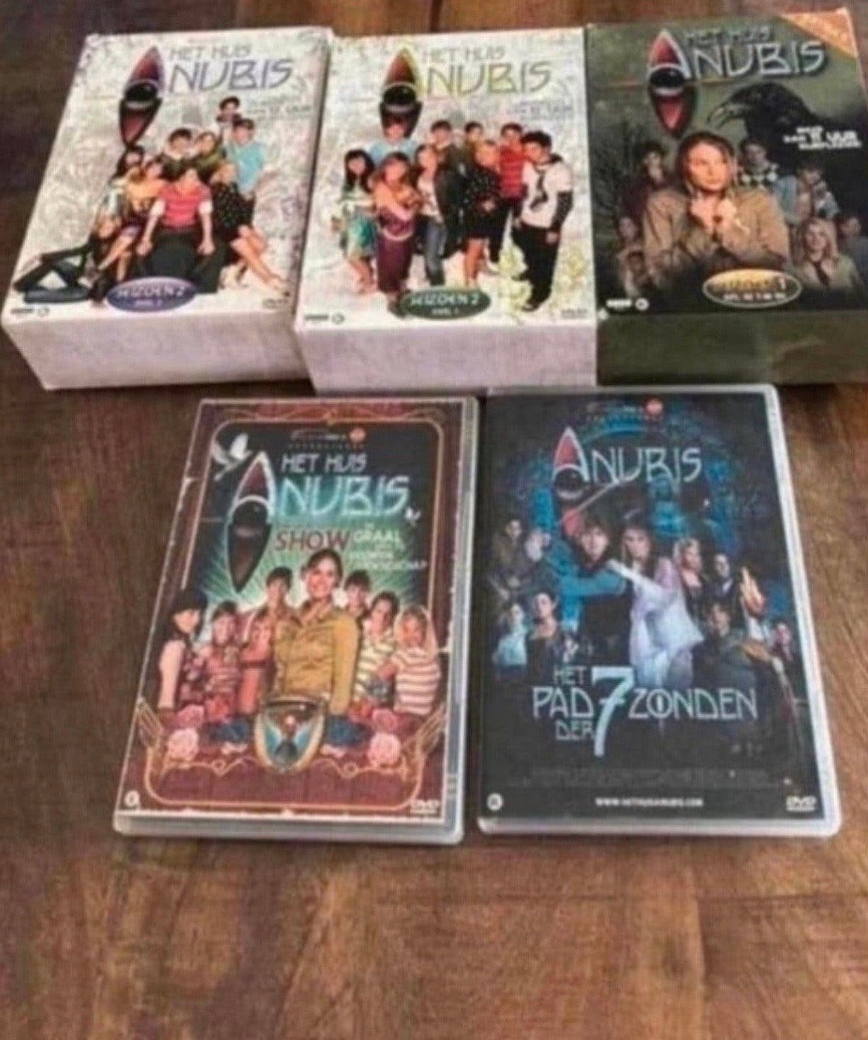 Het Huis Anubis DVD Collectie - Seizoenen en Films, Gebruikt, Nederlands, Overige genres, Inclusief doosje