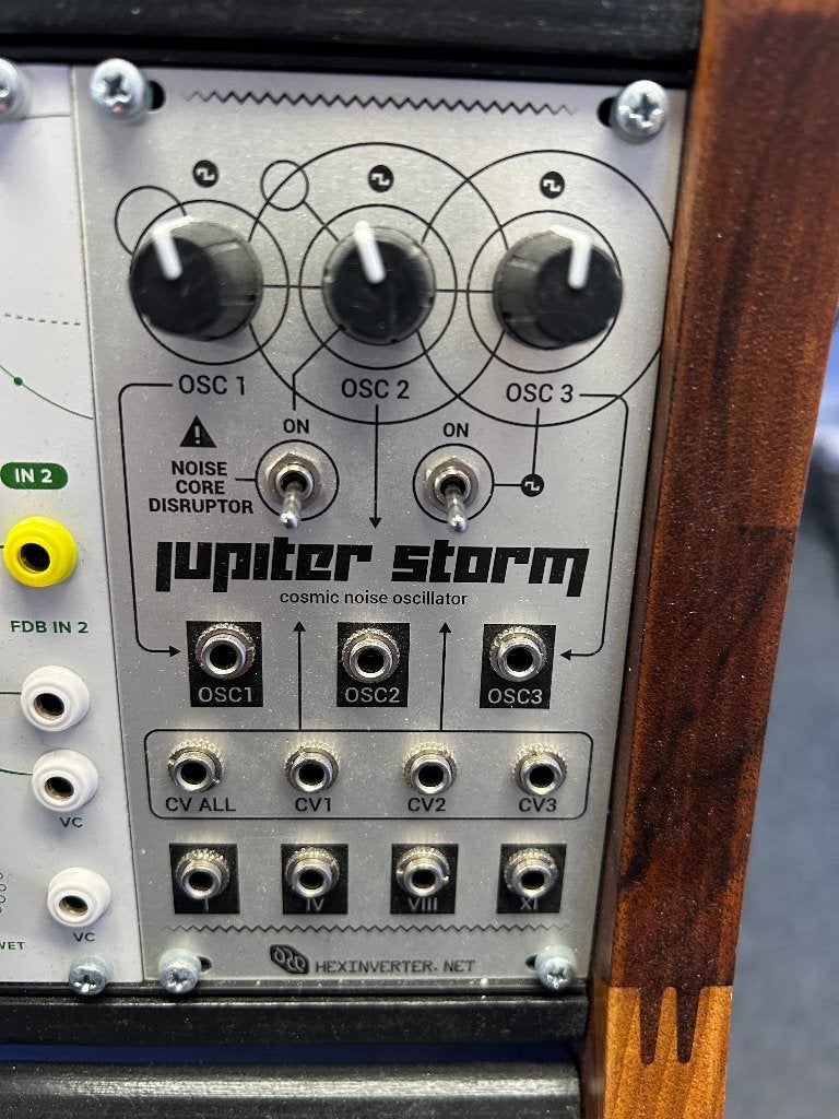 Hexinverter Jupiter Storm Oscillator eurorack, Muziek en Instrumenten, Soundmodules, Ophalen of Verzenden, Zo goed als nieuw