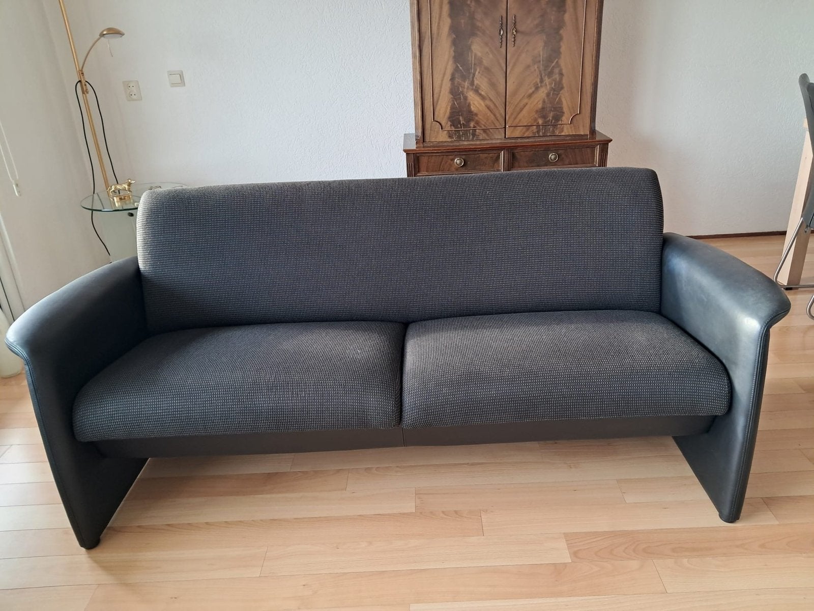 Bank en bijpassende stoel - New Sity, Gebruikt, Minder dan 75 cm, 150 tot 200 cm, Driepersoons