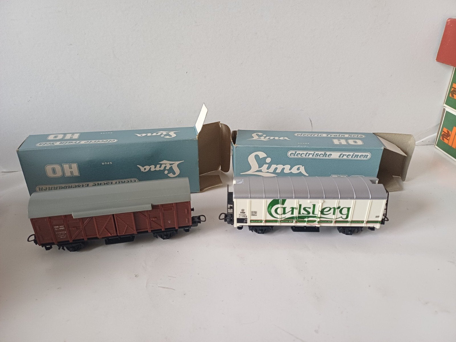 Lima Hema H0 1:87 trein wagon Carlsberg  beer Italy rail, Gelijkstroom, Wagon, Ophalen of Verzenden, Zo goed als nieuw