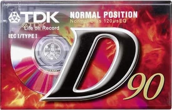 TDK D-90 - AUDIO TAPE (CASSETTE BANDJE), Ophalen of Verzenden, Nieuw in verpakking, Overige genres, 1 bandje