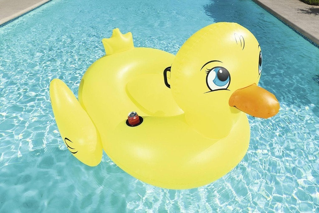 Bestway 73" x 50"/1.86m x 1.27m Supersized Duck Rider, Ophalen, Nieuw