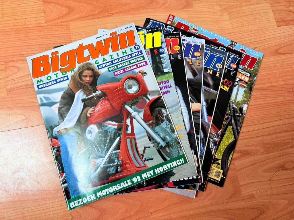 Bigtwin 7 nummmers / div jaartallen, Boeken, Ophalen of Verzenden, Nieuw, Overige typen