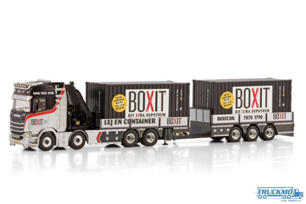 Scania S BOXIT 1:50 WSI MODELS, Verzenden, Nieuw, Bus of Vrachtwagen, Wsi