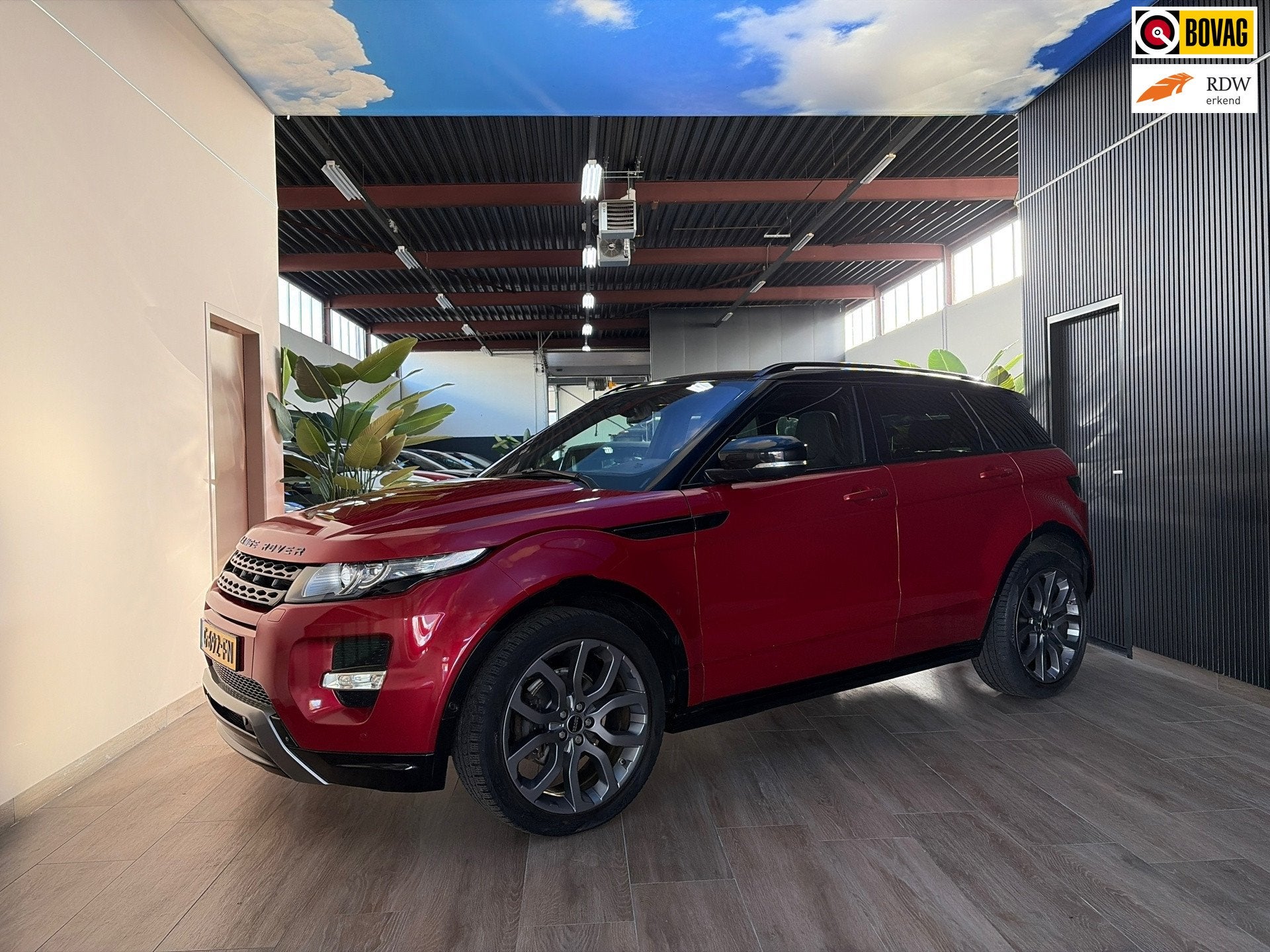 Land Rover Range Rover Evoque 2.0 Si 4WD Dynamic . full opti, Euro 5, Zwart, 4 cilinders, Bedrijf