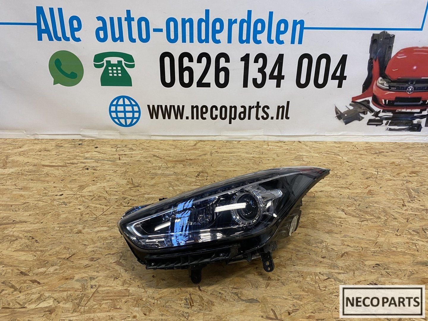 HYUNDAI i40 XENON LED KOPLAMP LINKS FACELIFT, Auto-onderdelen, Verlichting, Gebruikt, -, -, Ophalen of Verzenden