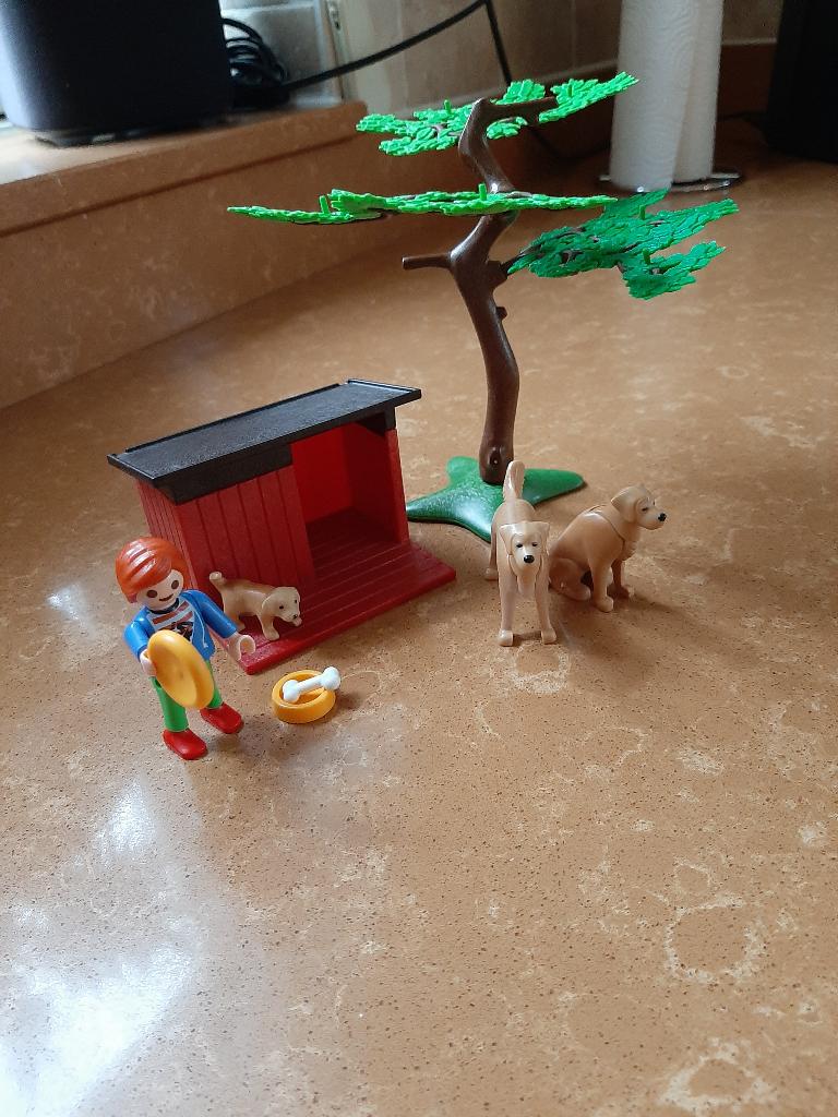 Playmobil 6134 honden, Ophalen of Verzenden, Zo goed als nieuw