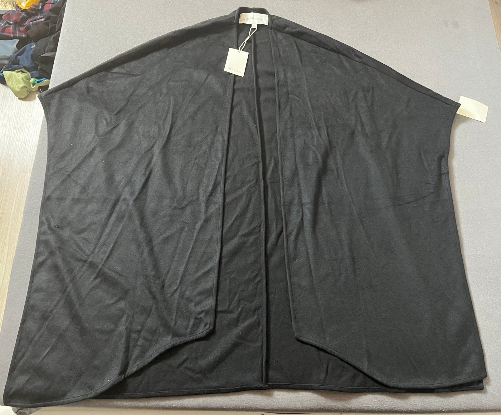 Merrachi poncho, Ophalen, Nieuw, Zwart