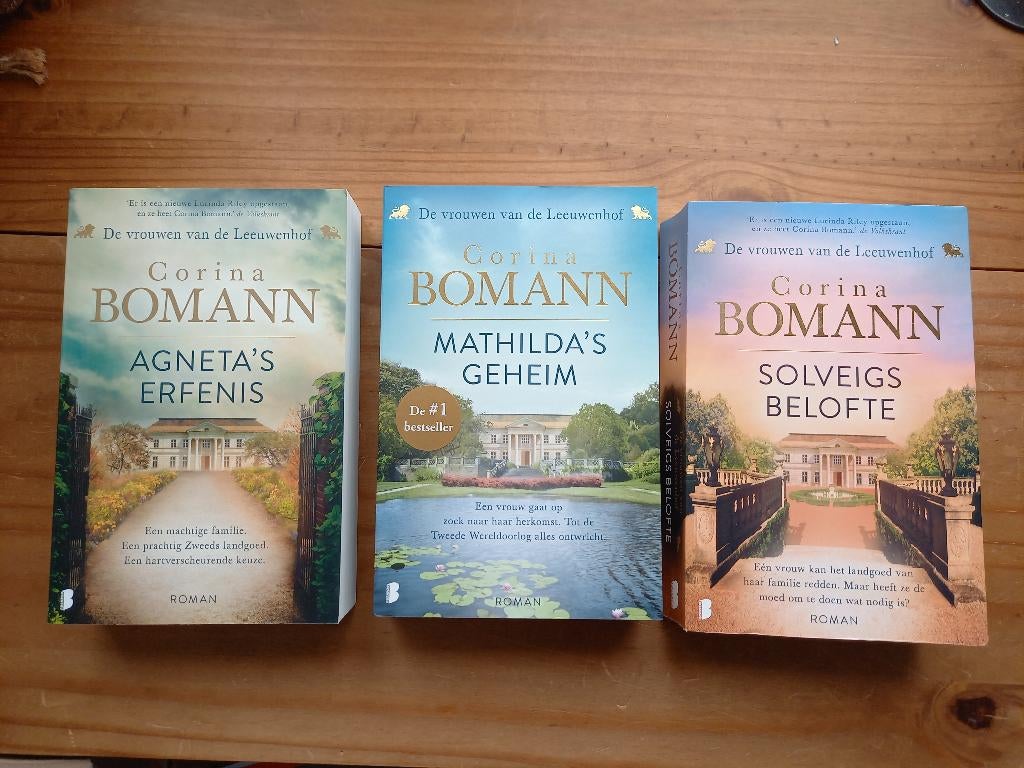 Trilogie De Vrouwen van de Leeuwenhof (Corina Bomann), Ophalen of Verzenden, Zo goed als nieuw, Corina Bomann