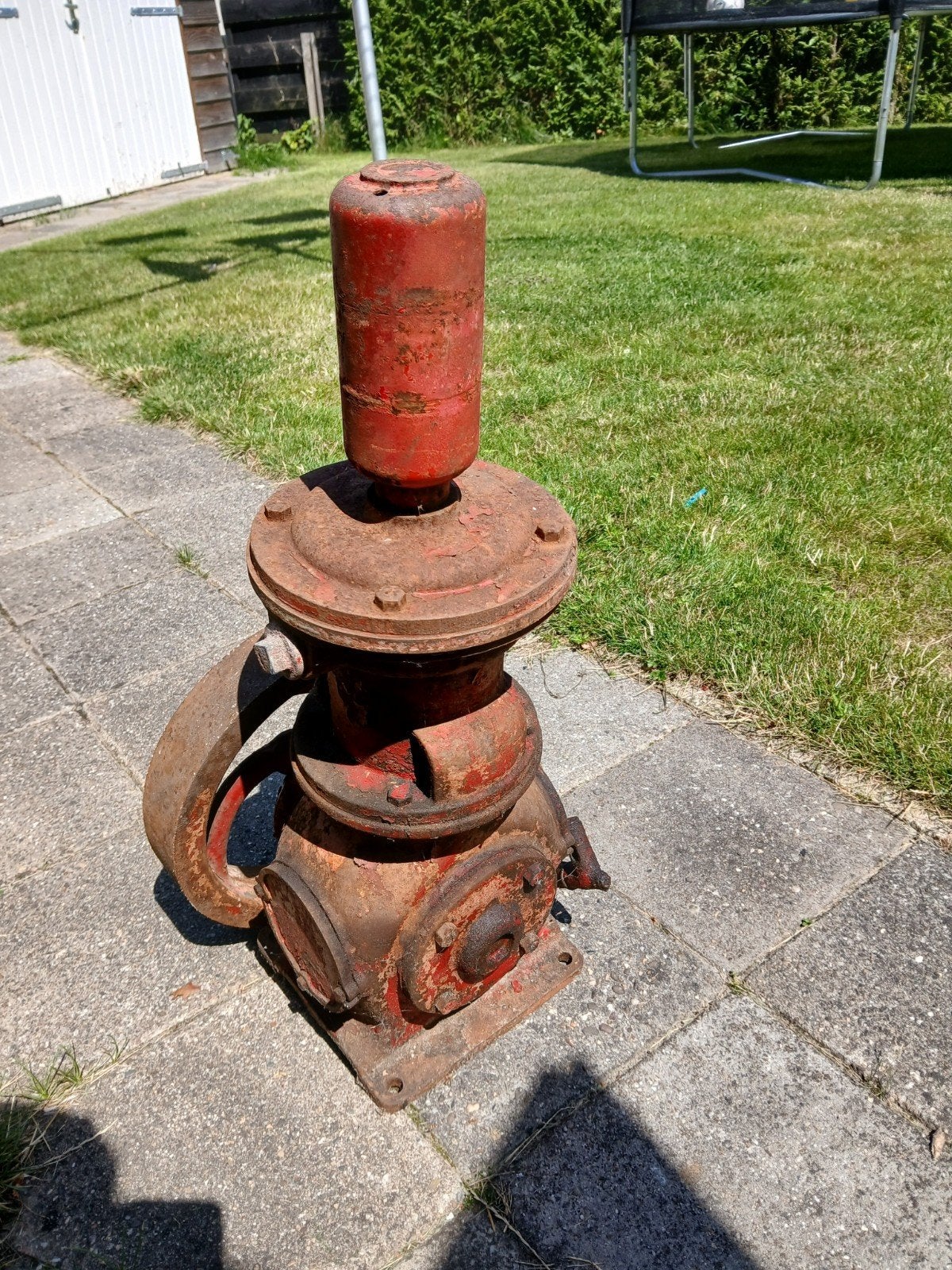 Antieke vacuumpomp compressor pomp, Minder dan 25 liter, Ophalen, Minder dan 200 liter/min