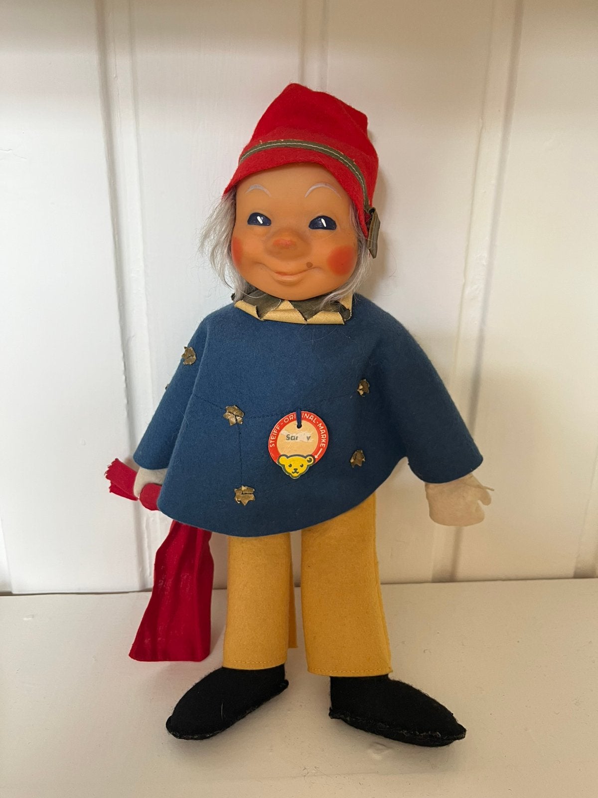 Steiff Sandy Sandmännchen, Ophalen of Verzenden, Zo goed als nieuw, Overige typen