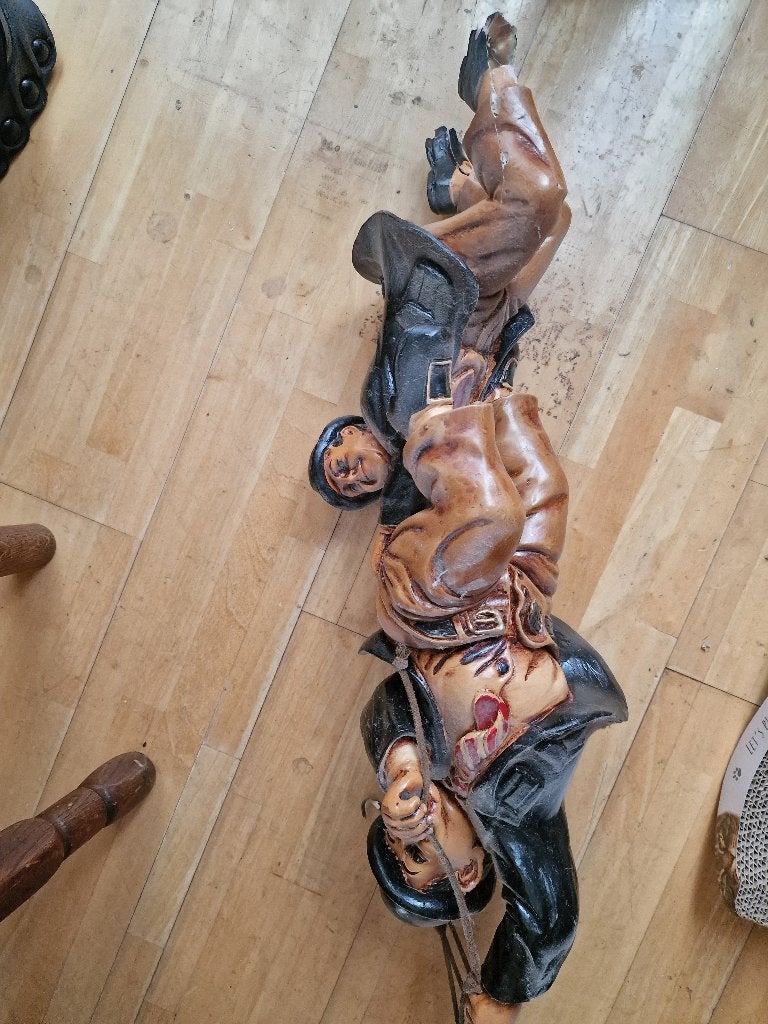 Dikke en dunne beeld GRATIS, Ophalen of Verzenden, Zo goed als nieuw, Mens