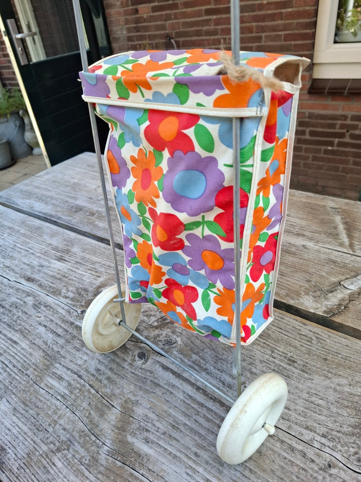 Vintage boodschappentrolley kinderspeelgoed, Ophalen of Verzenden