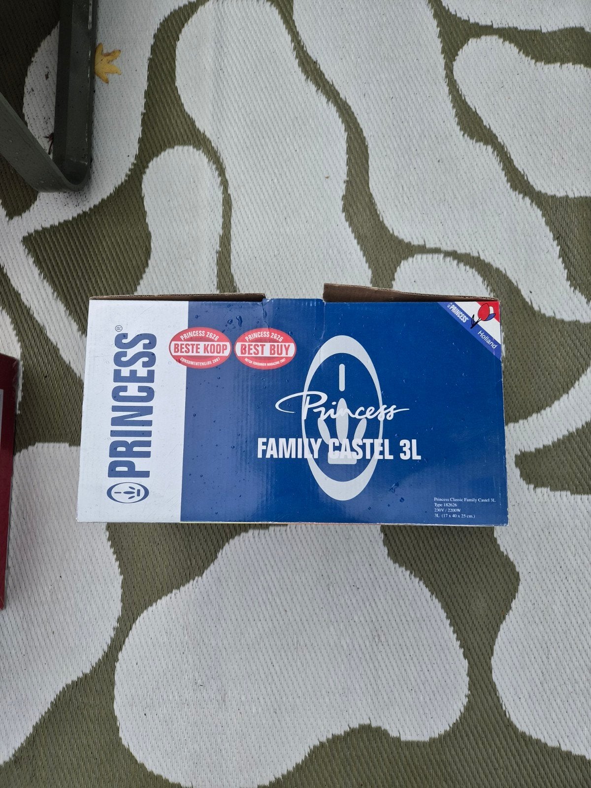 Princess Family Castel Friteuse 3L - Nieuw in doos, 2 tot 3 liter, Ophalen, Nieuw