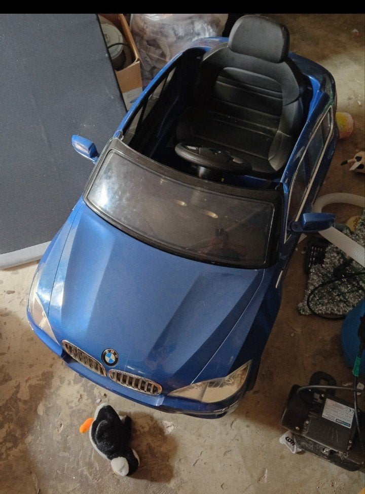 BMW X6 12 volt kinderauto (controller mist klepje), Ophalen, Gebruikt, Afstandsbediening