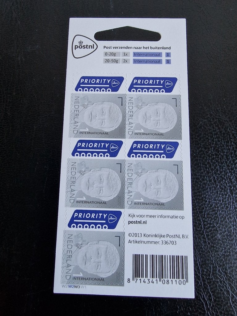 Hangkaartje postzegels Willem-Alexander 2020 - Vel V3898, Ophalen of Verzenden, Na 1940, Postfris