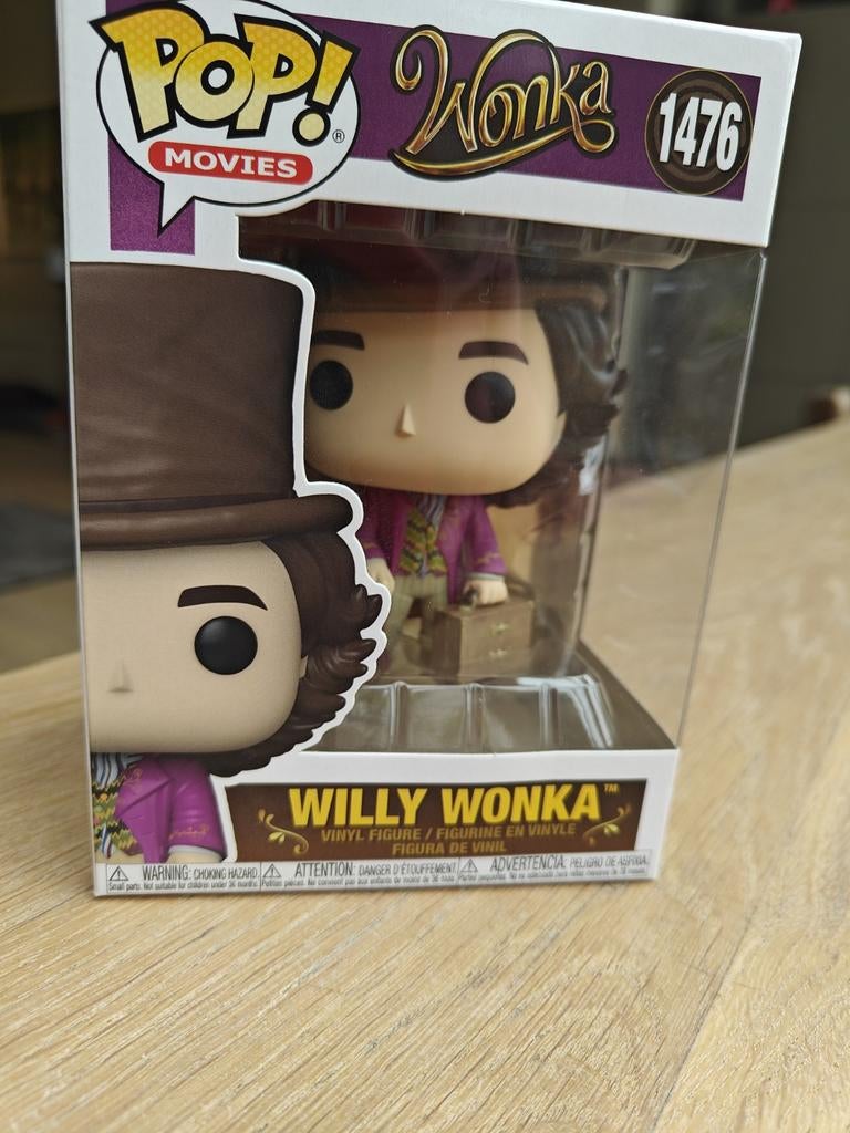 Funko Pop! Movies Willy Wonka 1476, Verzamelen, Poppetjes en Figuurtjes, Nieuw, Ophalen of Verzenden