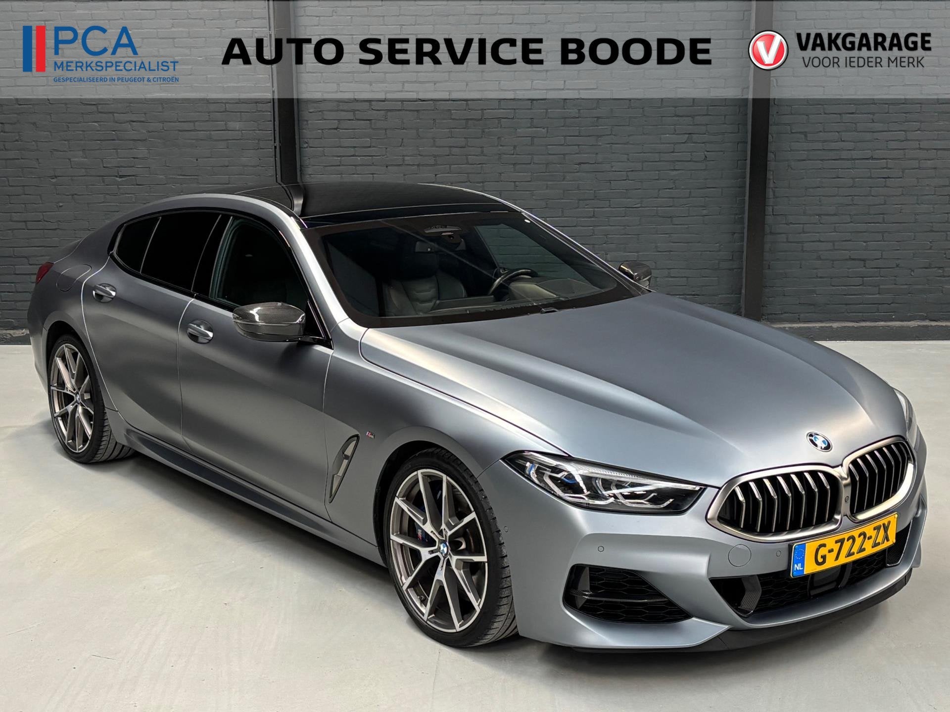 BMW 8-serie Gran Coupé M850i xDrive High Executive - Bowers, Auto's, Automaat, Gebruikt, 4395 cc, Bedrijf