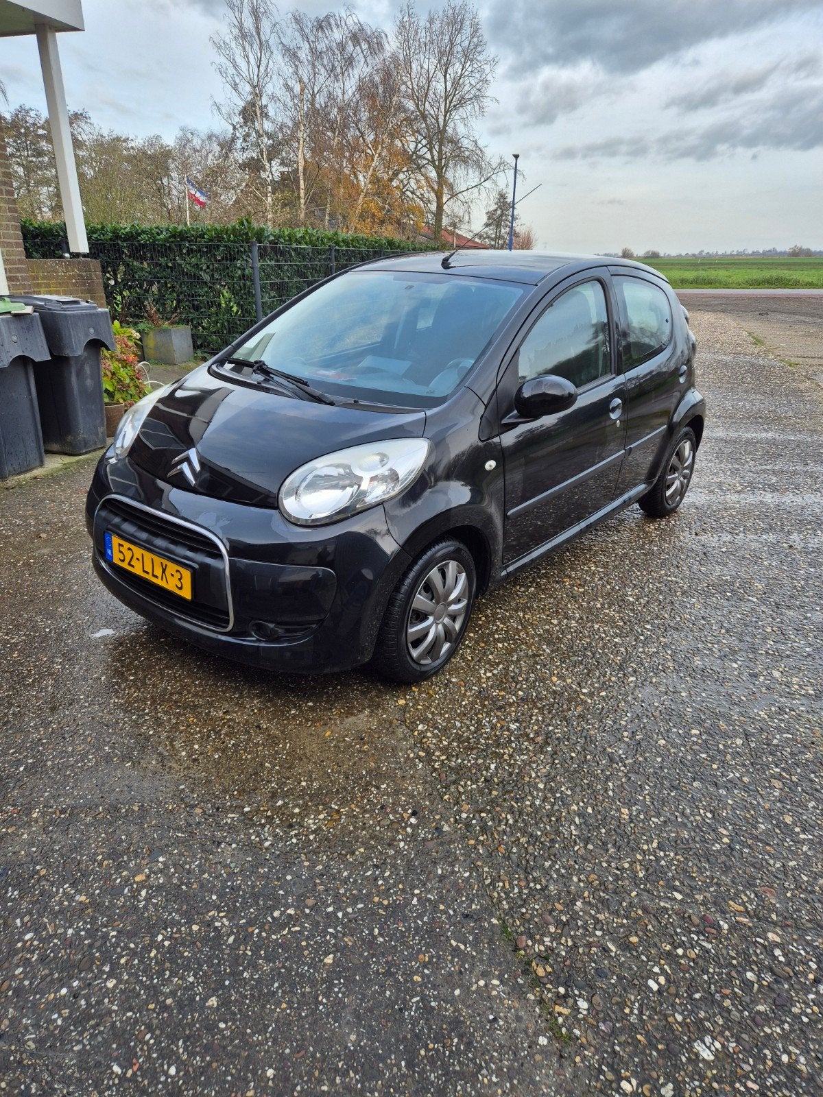 Citroën C1 1.0 5-DRS 2010 Zwart, Auto's, Voorwielaandrijving, 4 stoelen, C1, Origineel Nederlands