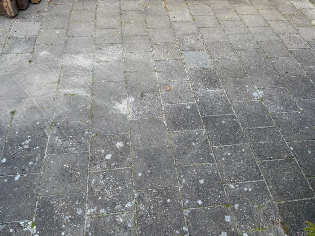 Basic tegels 30x30cm, Tuin en Terras, Tegels en Klinkers, Ophalen, Gebruikt, 10 m² of meer, Grind