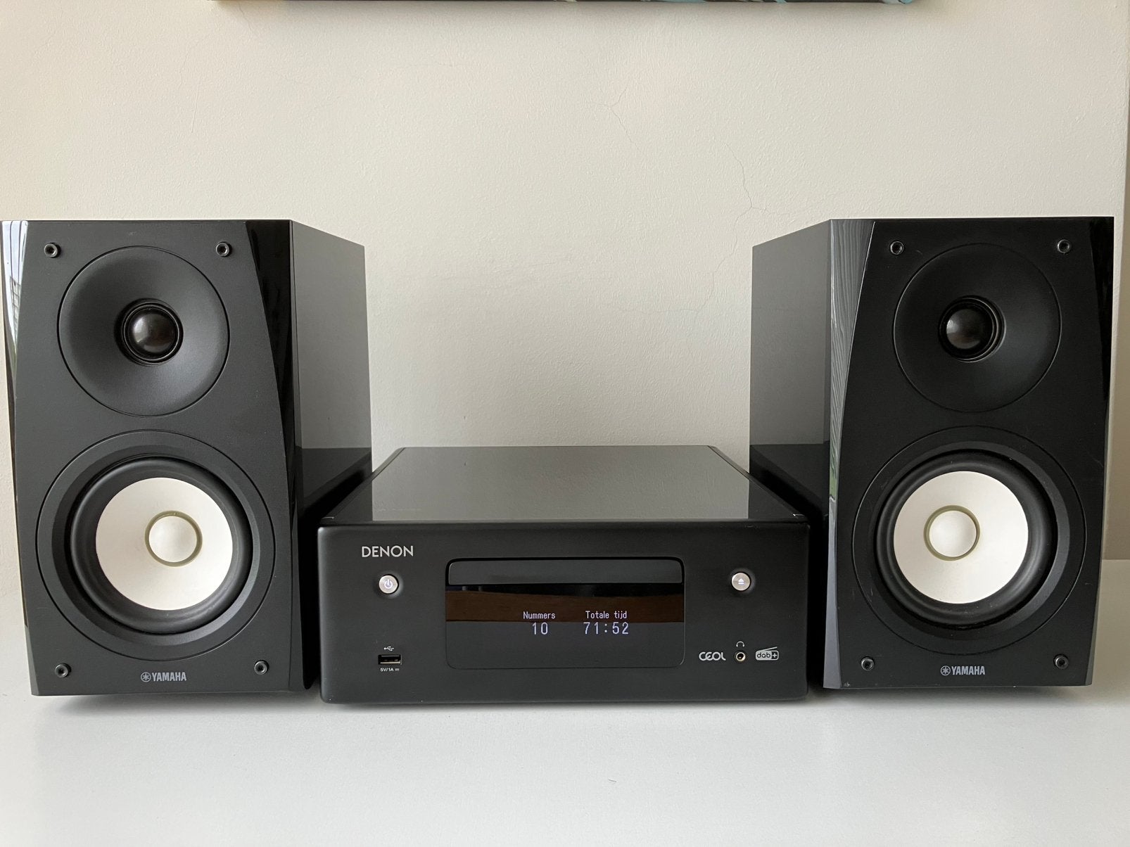 Denon Ceol RCD-N11DAB, Ophalen, Zo goed als nieuw, 120 watt of meer, Denon