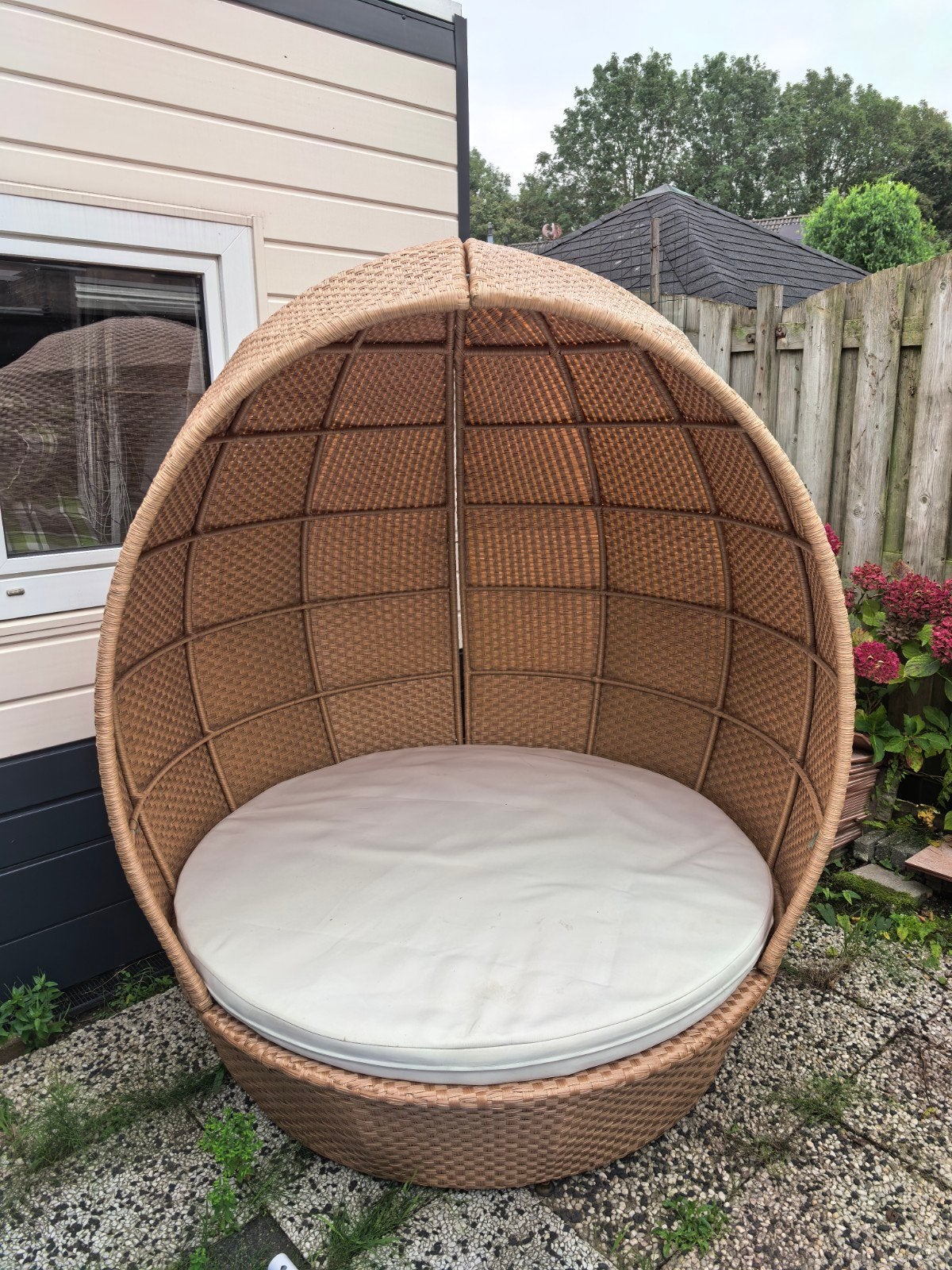 Uniek Lounge Bed. Enige in de wereld!, Tuin en Terras, Ophalen, Zo goed als nieuw, Eenpersoons, Binnen