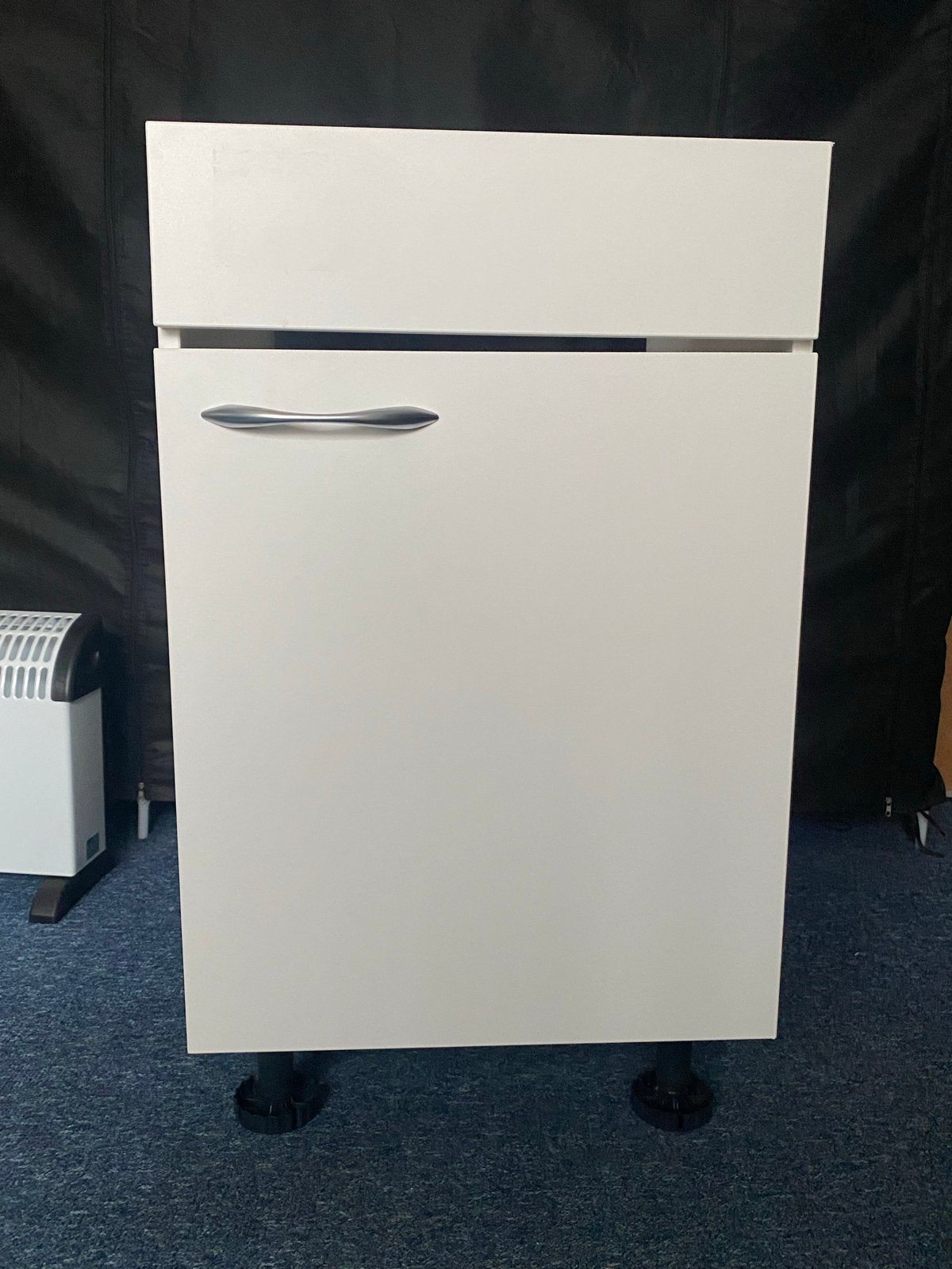 Bribus Eco Gootsteenkast Onderkast 50x78x59.7 cm Wit, Ophalen, Minder dan 50 cm, Wit, Nieuw