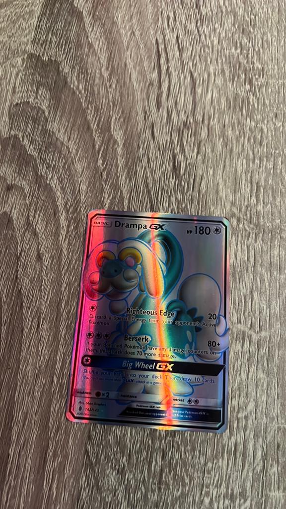 Pokemon kaart drampa, Ophalen, Zo goed als nieuw
