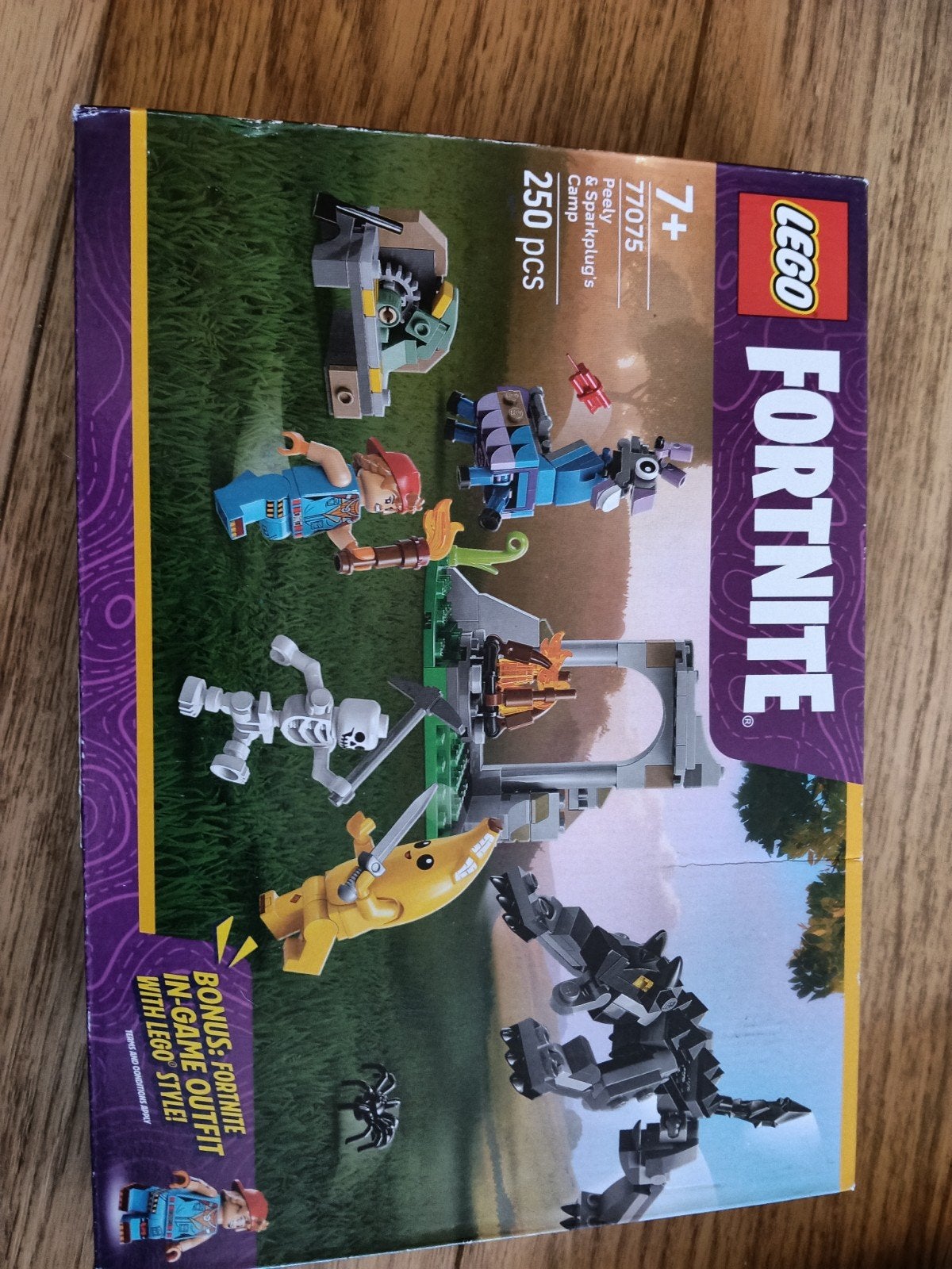 LEGO Fortnite 77075 Peely & Spinpflug's Kamp - Nieuw, Ophalen of Verzenden, Gebruikt, Overige merken