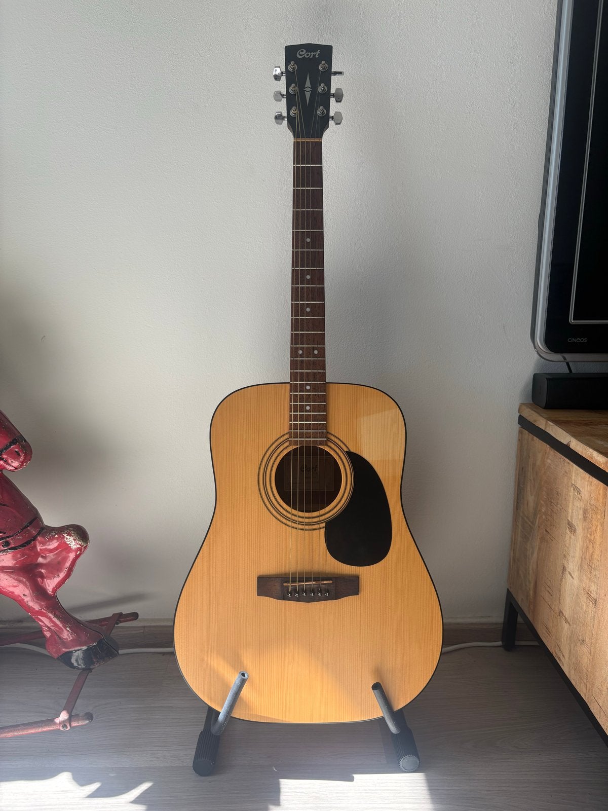 Cort AD810 OP akoestische gitaar, Muziek en Instrumenten, Ophalen of Verzenden, Gebruikt, Western- of Steelstringgitaar