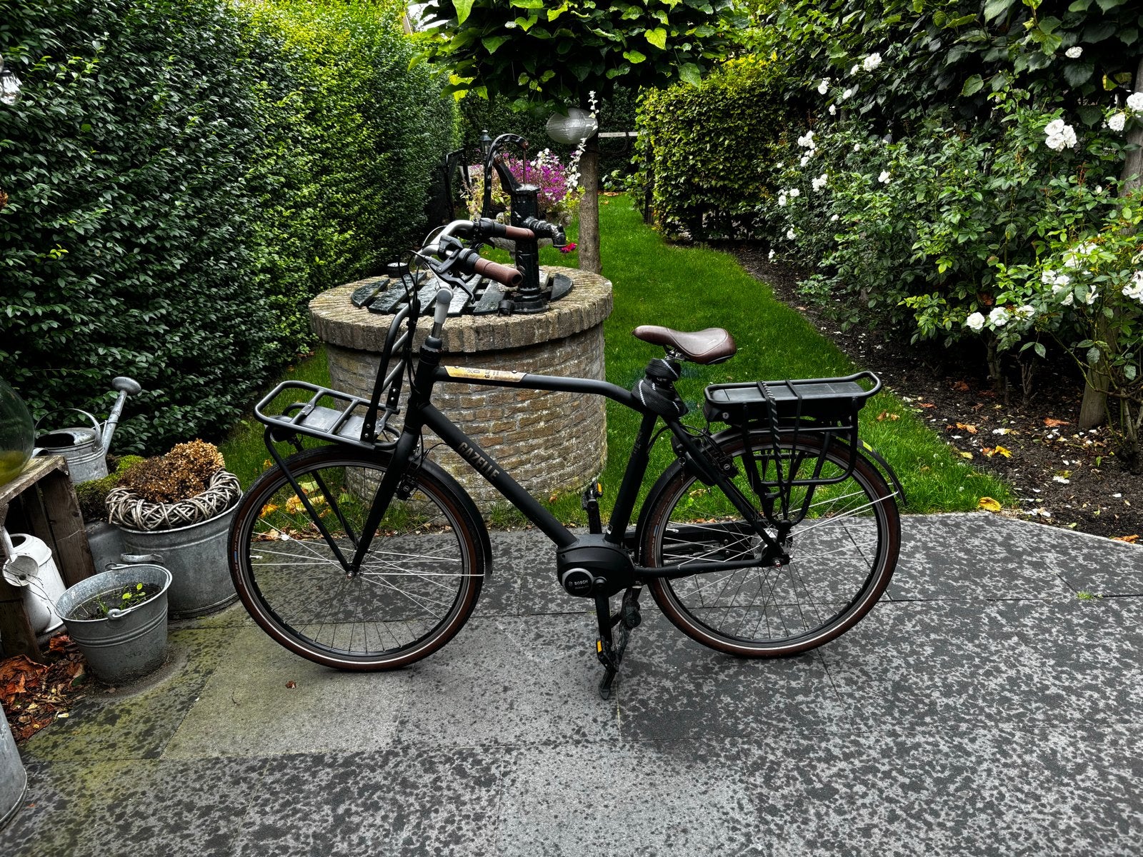 Gazelle HeavyDuty NL C7 HMB E-bike - Z.g.a.n. met accutest, Ophalen, Zo goed als nieuw, 59 cm of meer, 50 km per accu of meer