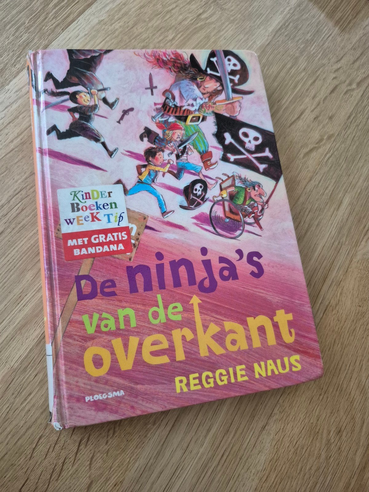 Reggie Naus - De ninja's van de overkant, Ophalen, Zo goed als nieuw, Reggie Naus, Fictie algemeen