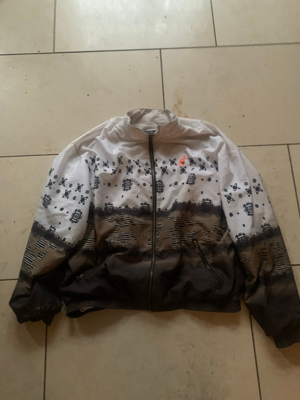 Australian Trainingsjack - Vintage Stijl, Kleding | Heren, Ophalen of Verzenden, Gedragen, Overige maten, Wit