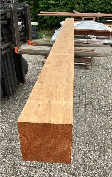 20 x 20 x 400 red class balk, Ophalen of Verzenden, Zo goed als nieuw, 250 cm of meer, Balken