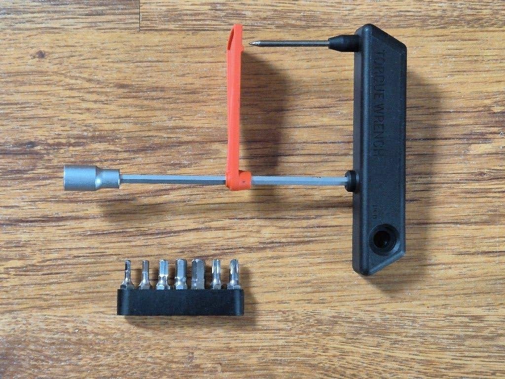 Momentsleutel met inbus & torx set, Fietsen en Brommers, Ophalen of Verzenden, Zo goed als nieuw, Overig gereedschap
