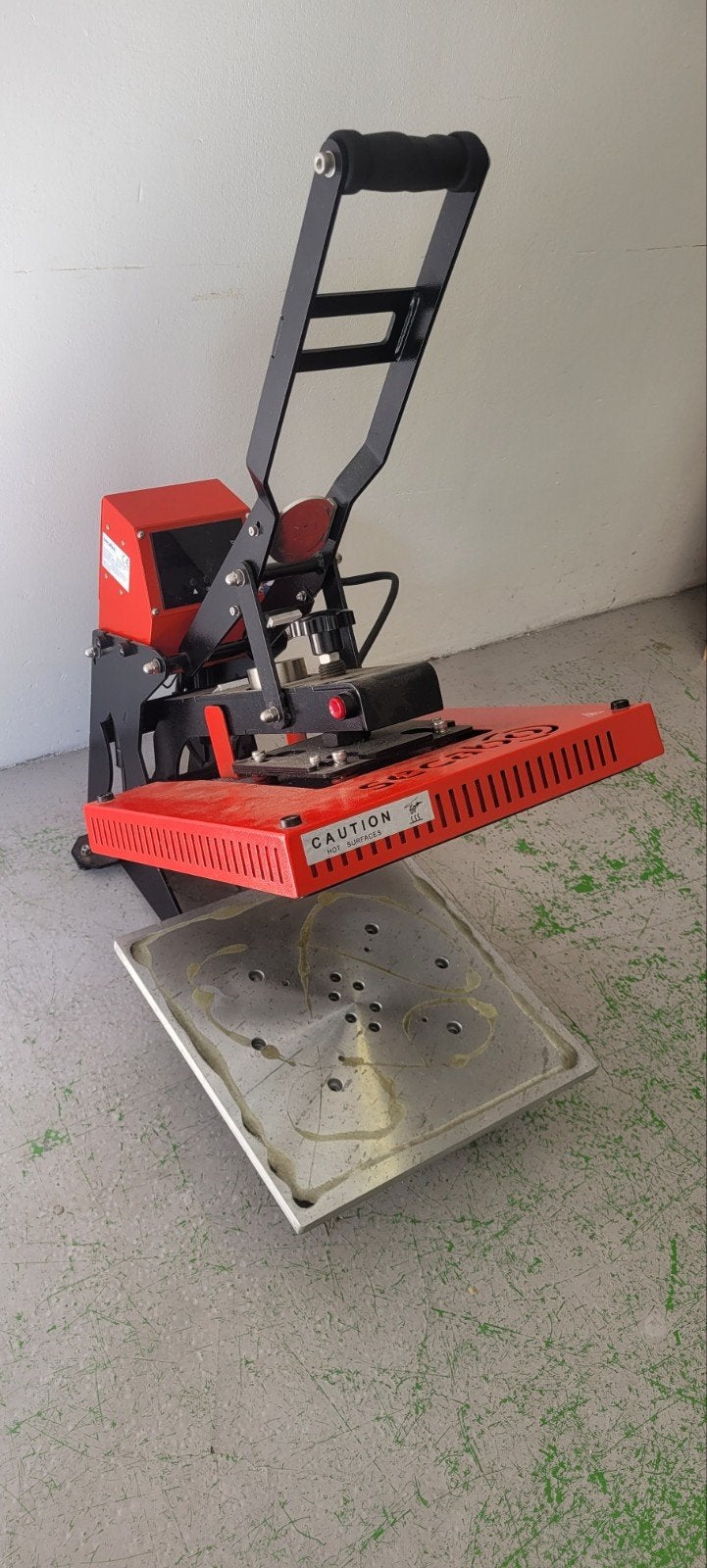 Secabo TC5 LITE modular Heat Press 38cm x 38cm, Hobby en Vrije tijd, Ophalen, Gebruikt, Overige applicaties