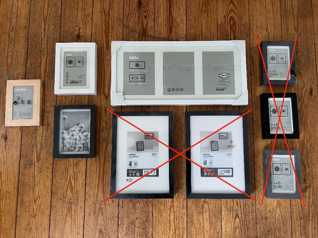 IKEA Ribba, Ruca & Albrunna wissellijsten – NIEUW in seal, Ophalen of Verzenden, Nieuw, Hout