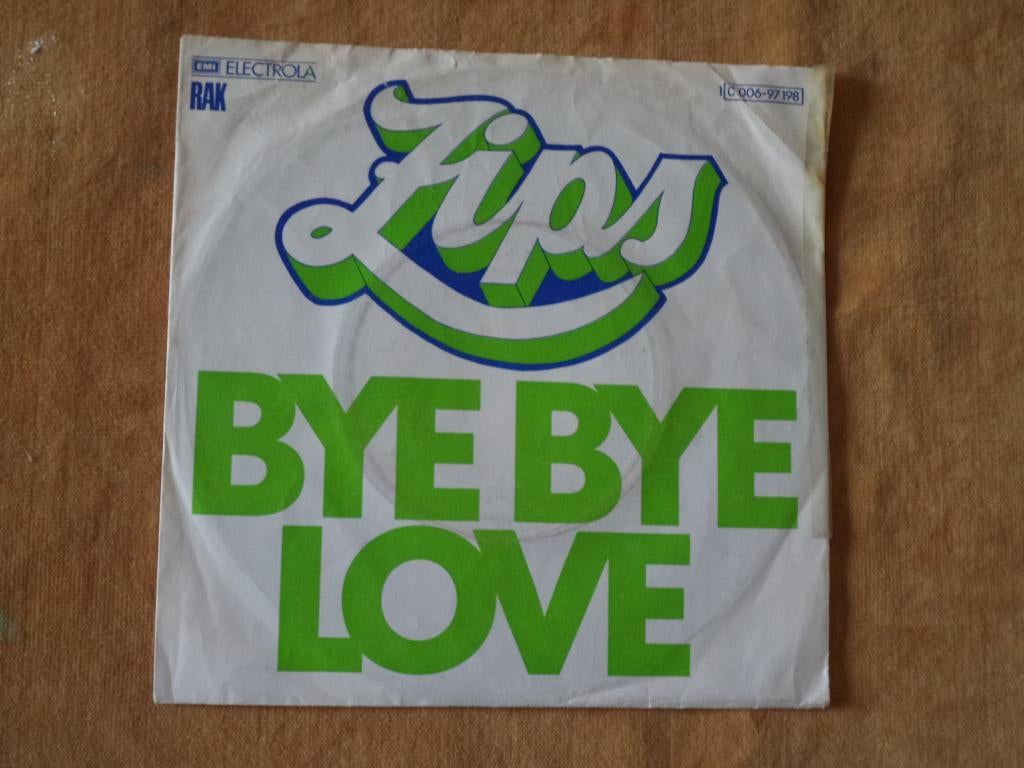 Zips - Bey bey love  (7"), Gebruikt, 7 inch, Single, 1970 - 1979