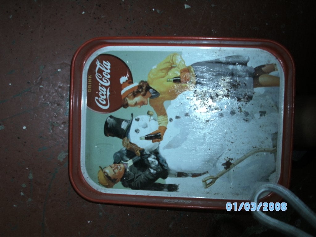cocacola blik, Verzamelen, Blikken, Ophalen, Gebruikt, Overige, Overige merken